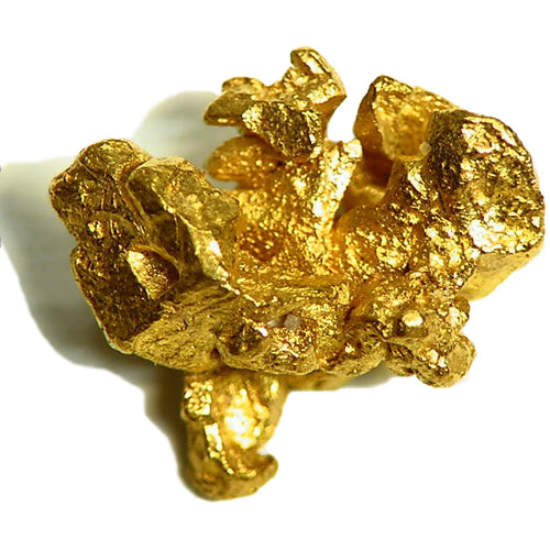 Naturally formed Venezuela gold crystal