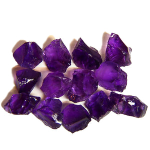 Nice Amethyst facet rough parcel at a cheap price