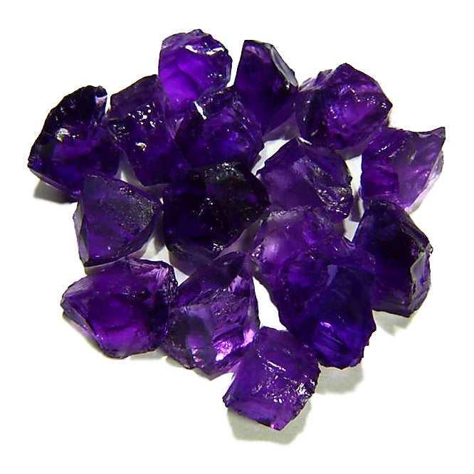 Flawless natural Amethyst facet rough from Bolivia