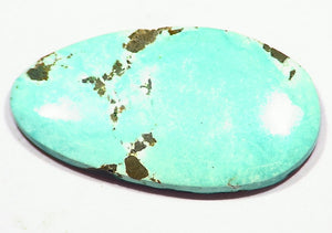 Lone Mountain Blue Turquoise Natural Cabochon Nevada USA