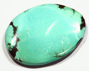 Lone Mountain Blue Turquoise Natural Cabochon Nevada USA