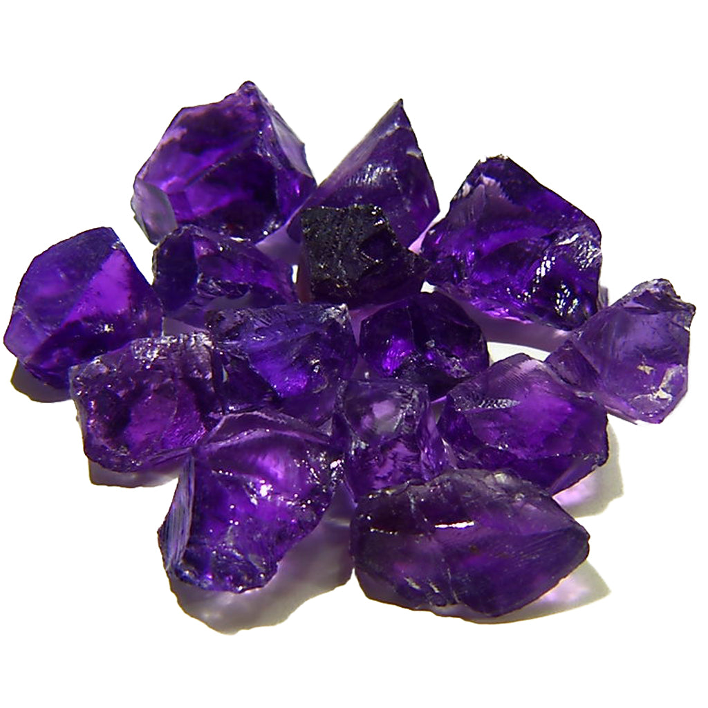 Clean Amethyst cutting rough from Bolivia