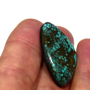 Untreated Bisbee Turquoise Cabochon