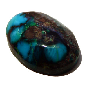 Rare natural Bisbee Turquoise cabochon