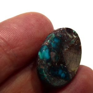 Bisbee Turquoise solid cab 