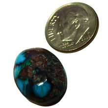 Load image into Gallery viewer, Highly collectible Bisbee Turquoise cab
