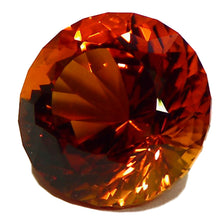 Load image into Gallery viewer, Natural, faceted Madeira Citrine gemstone
