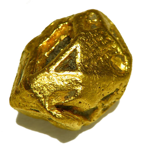 Very rare natural gold crystal from Venezuela