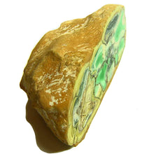 Load image into Gallery viewer, Variscite nodule half from Little Green Monster Mine, Utah
