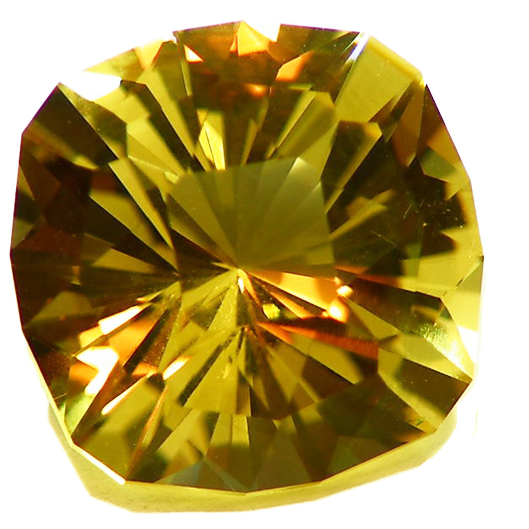 Natural bright yellow Beryl gemstone