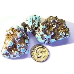 68.77gram parcel of sky blue Lone Mountain Turquoise rough