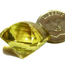 Load image into Gallery viewer, Large, faceted, yellow Orthoclase from Madagascar
