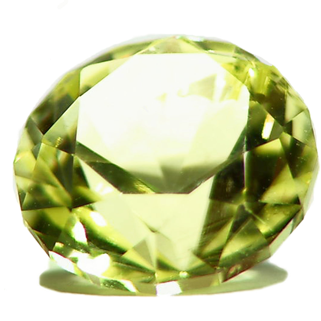 Very rare faceted Amblygonite gemstone