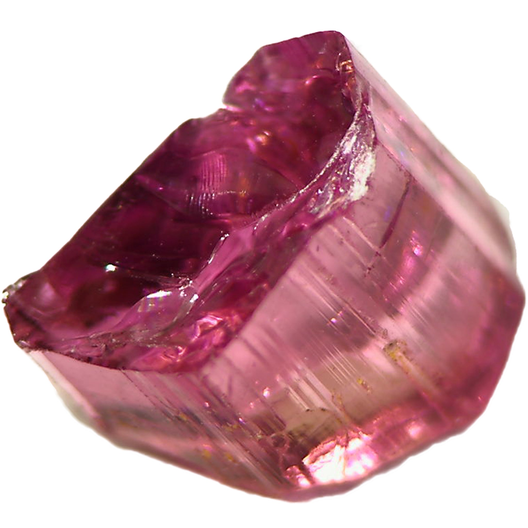 Pink sold Tourmaline Crystal, Barzil (slice/cab)